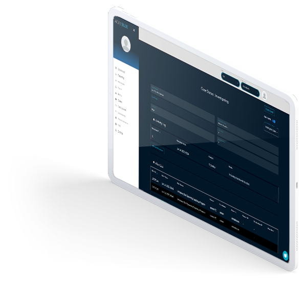 AgileBlue dashboard