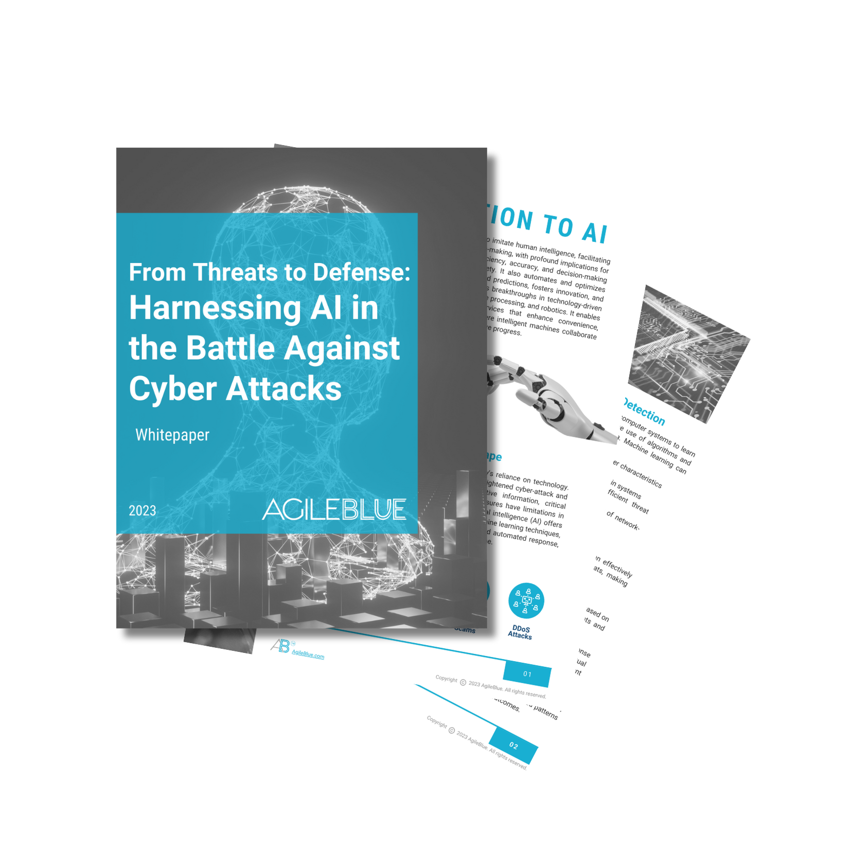 mock up of cybersecurity AI whitepaper