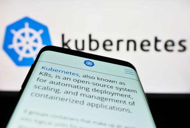 kubernetes on screen and phone