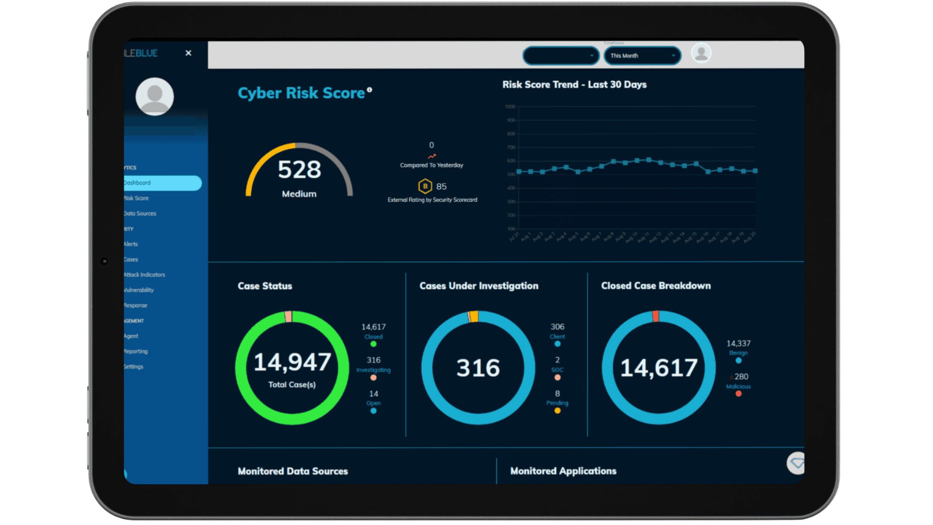 Dashboard Mockups
